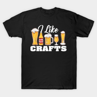 I Like Beer Crafts Beers Day Drink Beer T-Shirt